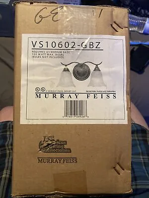 Murray Feiss Lighting VS10602-GBZ Fixture New • $29.99