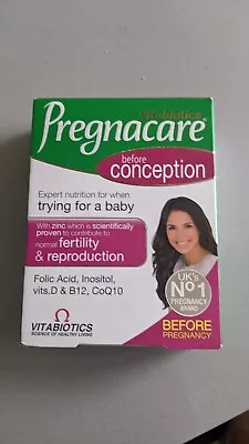 Vitabiotics Pregnacare Before Conception - 27 Tablets • £0.99