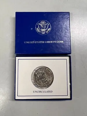 US United States Liberty Coin - 1986 D Ellis Island Half Dollar - Sealed + Box • $21.95