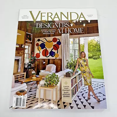 Veranda Magazine March April 2024 Designers At Home Issue Decorating Lifestyle • $11.99