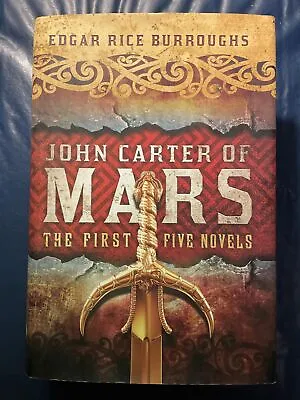 John Carter Of Mars: The First Five Novels Of The Series By Edgar Rice Burroughs • $8.99