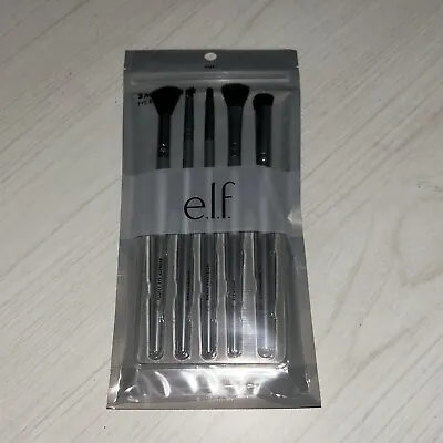 E.L.F Smoky Eye Brush Kit 5 Piece Set Elf Makeup Brushes - BRAND NEW SEALED • $6.49