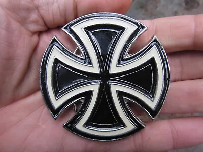 Vtg INDEPENDENT TRUCK CO Belt Buckle NHS Skateboard Boarding 3D Skater RARE VG+ • $44.99