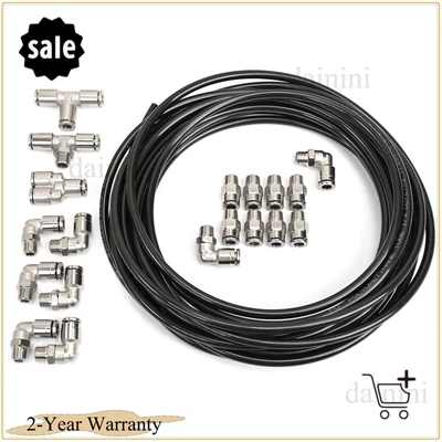 $65.92 • Buy Push-Connect Fittings Vacuum Boost Line Kit For Automotive Turbo Supercharger