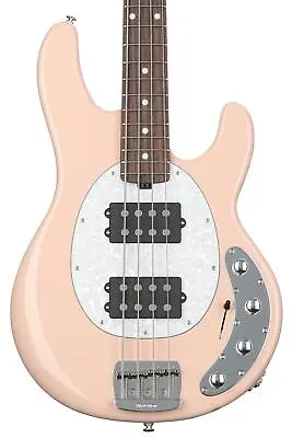 Ernie Ball Music Man StingRay Special 4 HH Bass Guitar - Pueblo Pink With • $2199