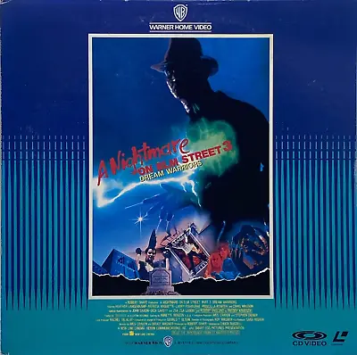 A Nigthmare On Elm Street 3 Movie LD Laser Disc 1988 Japan NTSC • $29.99