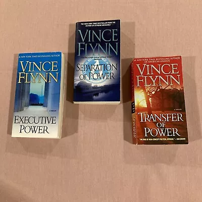 Mitch Rapp Vince Flynn 3 Transfer Of Power Executive Power Separation Of Power • $13.50