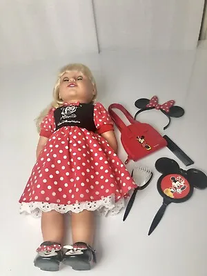 Walt Disney World  My Disney Minnie Mouse Girl 18  Doll Blond Hair & Accessories • $35