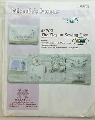 Michelle's Designs THE ELEGANT SEWING CASE Sewing Instructions 3700 • $20.05