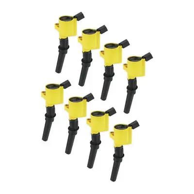 Accel Ignition Coil 140032-8; Super Coil Yellow Coil-On-Plug For Ford 4.6/5.4 2V • $397.37