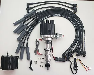 $249.95 • Buy FORD FE 390 427 428 SMALL FEMALE CAP HEI DISTRIBUTOR + 8.5mm WIRES + 50K COIL