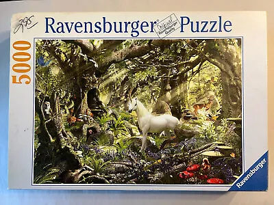 Ravensburger Unicorn Fantasy 🦄 5000 Piece Jigsaw Puzzle 174072 Forest • $79.99