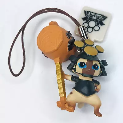 Monster Hunter 1  Airou Palico Felyne Samurai Armor Figure Strap Charm • $18