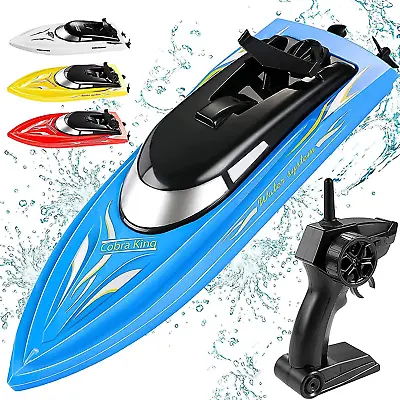 RC Boat Remote Control Boats For Pools And Lakes RH701 15Km/H High Speed Mini B • $45.49