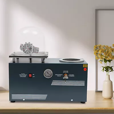 $639.01 • Buy 2L Continuous Casting Machine Vacuum Casting Machine Jewelry Lost Wax Cast USA