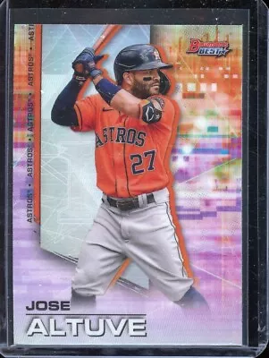 2021 Bowman's Best Refractor Jose Altuve #18 • $1.69