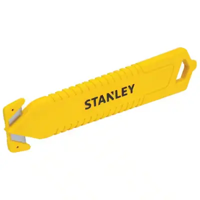 Stanley Robust Safety Slicer Box Strap Cutter Carton Opener Pallet Shrink Wrap • £5.99