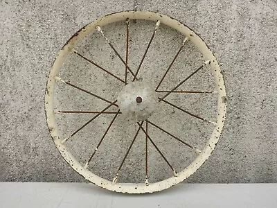 Old Wheel For Old Hand Cart Pram Doll Carriage Spokes 230 CM • $29.19