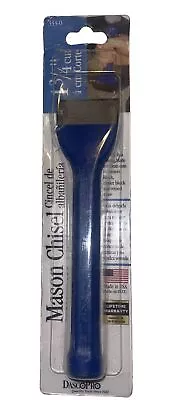 Vaughn & Bushnell Dasco 1-3/4  Mason Chisel Masonory Tool Blue • $13