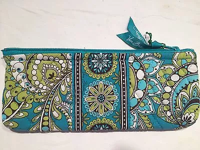 Vera Bradley PEACOCK Brush & Pencil COSMETIC Jewelry MAKEUP For Tote PURSE NWT~ • $27.99