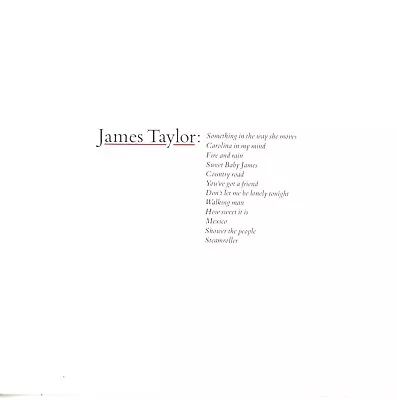 James Taylor Greatest Hits (CD Warner Bros. 1976) • $5.30