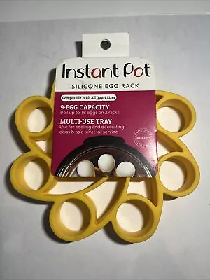 Instant Pot Yellow Official Silicone Egg Rack Compatible With 6-quart 8-quart • $8.99