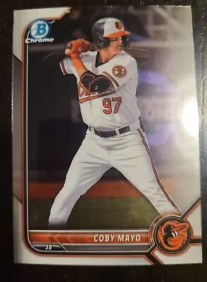 2022 Bowman Draft Coby Mayo Chrome Lot X80 #BDC-127 Orioles • $0.99