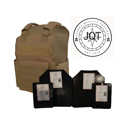 Level 3 AR500 Armor By Jacobs Quality Tactical Level III Body Armor Carrier • $280