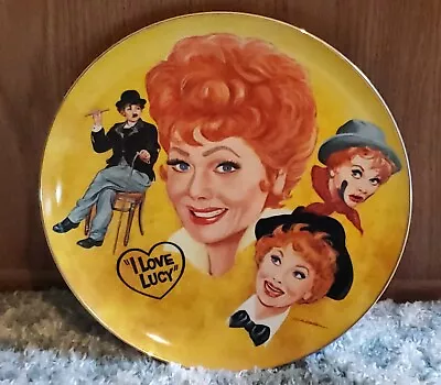 I LOVE LUCY The Lucille Ball Tribute Plate 1982 Mike Hagel TV Series #0832 RARE • $89.99