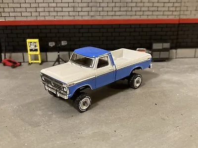 1975 Ford F-100 Lifted 4x4 Truck 1/64 Diecast Custom Off Road 4WD F100 Mud • $29.95