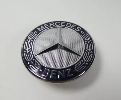 08-14 Mercedes C300 C350 Front Hood Emblem Star Badge Symbol Logo Genuine OEM • $14.99