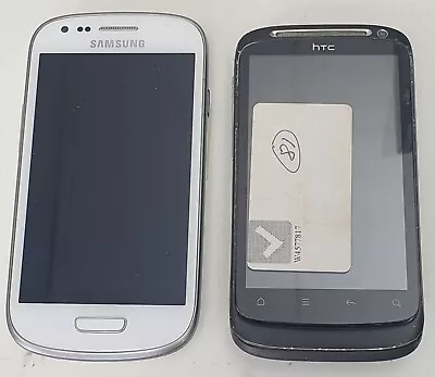 Job Lot Of 2 Samsung Galaxy S3 MINI And HTC DESIRE S For Spares And Repairs • £9.99