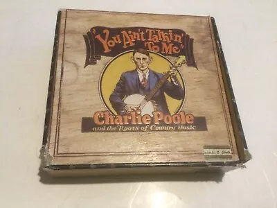 Charlie Poole -  Ain't Talkin To Me  3 CD Cigar Box Cover Art- R Crumb • $34.98