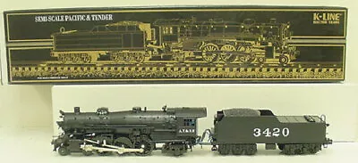 K-Line K3330-3420 AT&SF Pacific Steam Locomotive #3420 LN/Box • $203.95