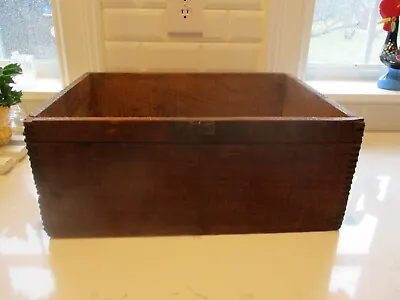 Dupont Antique Explosives Dovetailed Box. • $38.25