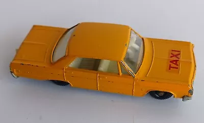 Lesney Matchbox No 20 CHEVROLET IMPALA TAXI Vintage 1965 Yellow Cab • $13.99