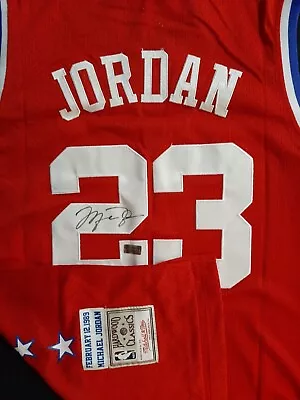 *michael Jordan #23 Chicago Bulls Signed All-star Jersey Hologram Authenticated* • $501