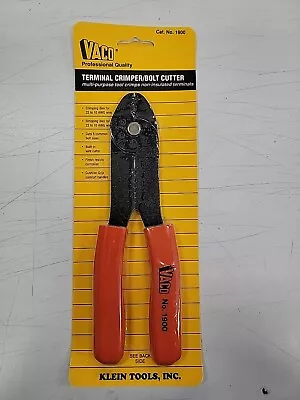 Vaco 1900 Klein Tools Terminal Crimper/bolt Cutter • $14