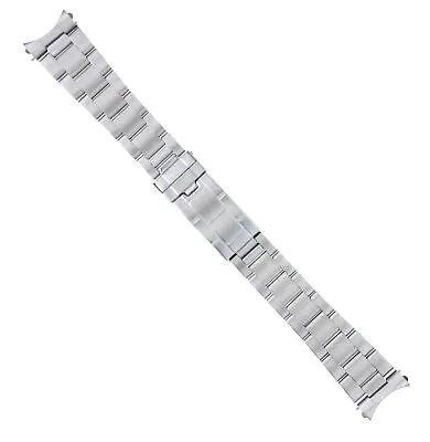 $39.95 • Buy Oyster Bracelet Watch Band S/steel For Rolex Submariner Gmt 20mm Flip Lock