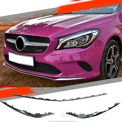 Front Bumper Cover Molding Trim For 2016-2019 Mercedes Benz W117 CLA 180 200 250 • $39.99