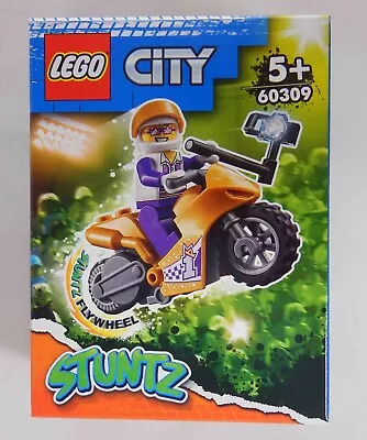 NEW LEGO 60309 Selfie Stunt Bike Set Sealed Box Motorcycle Camera City Stuntz • $19.97