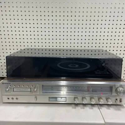 Hitachi AM/FM Stereo 8 Track Recorder Model No. SDP-8410H - Tested Working • $138.95