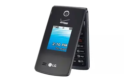 LG Terra LG VN210 Black Verizon Wireless Color Screen Flip Cell Phone Basic • $12.95