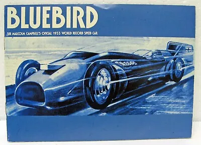 Bluebird Land Speed Racing Car Malcolm Campbell Schylling LEAFLET ONLY • $7.33