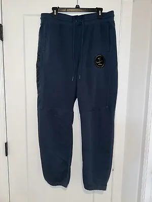 Nike Air Force 1 Sweatpants Men’s XXLT Navy Blue Zippered Back Pocket • $20.30