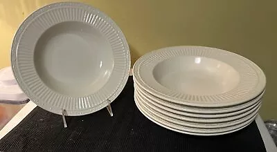 8 Mikasa Italian Countryside DD900 Rimmed Soup Salad Pasta Bowls 9 3/8  • $39.99