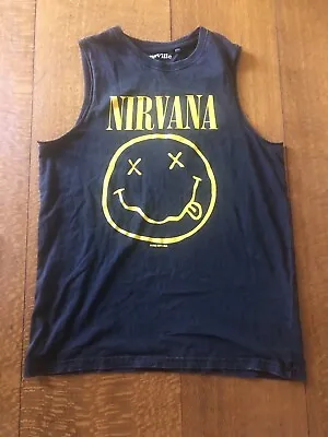 Nirvana T Shirt 100% Cotton Size 10 By Sunnyville  • $20