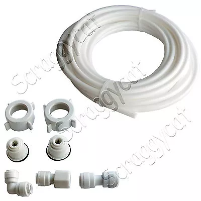 American Fridge Freezer Water Filter Supply Hose Kit For Samsung Whirlpool LG • £9.94