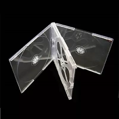 10 High Quality 10.4mm Quad Multi-4 CD Jewel Cases With Clear Tray JC4DCC(D3) • $20