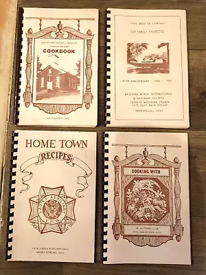 4 VTG Cookbooks! OHIO Mt. Sterling Newcomerstown Mt. Pleasant Greenville • $24.42